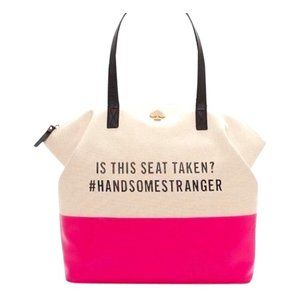Kate Spade: Is This Seat Taken? #handsomestranger Tote Bag